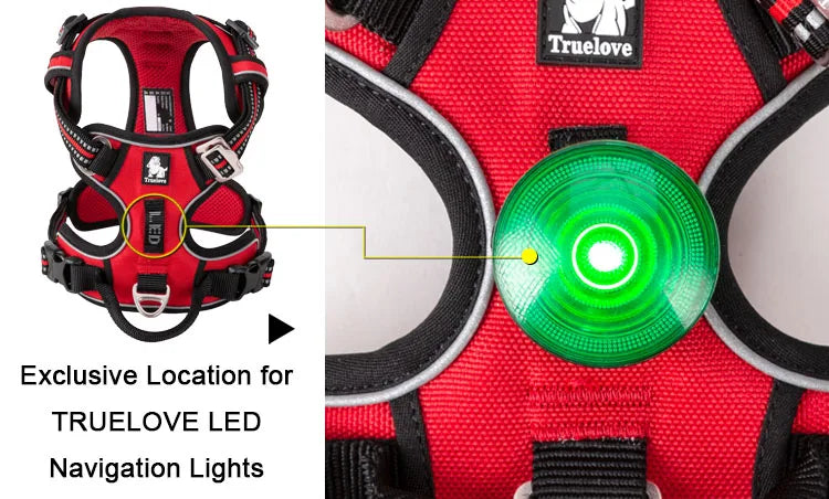 Pet Reflective Nylon Dog Harness