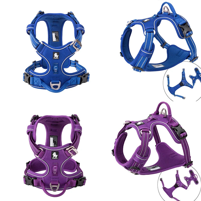 Pet Reflective Nylon Dog Harness