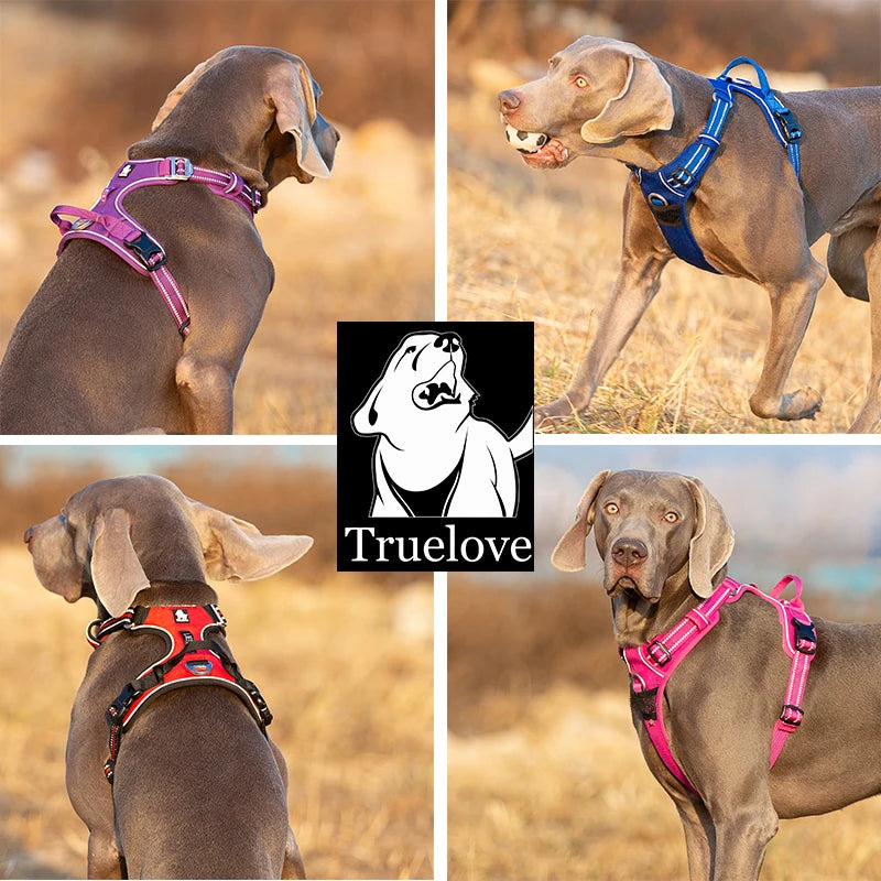 Pet Reflective Nylon Dog Harness
