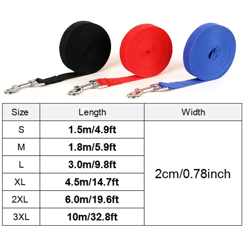 Nylon Dog Training Leash