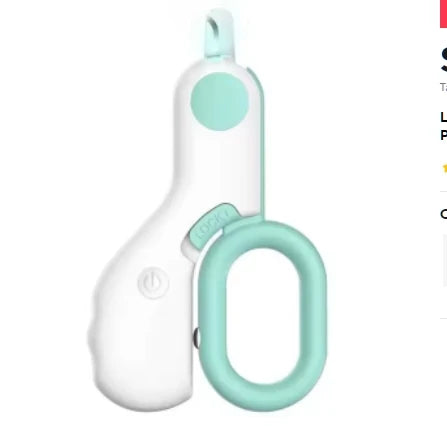 LED Light Pet Nail Clipper