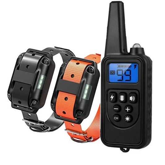 800m Range Remote Control Electric Pet Dog Training Collar