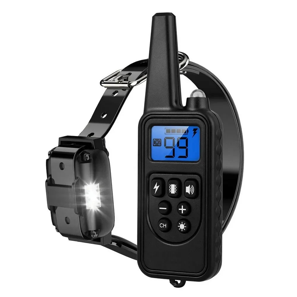 800m Range Remote Control Electric Pet Dog Training Collar