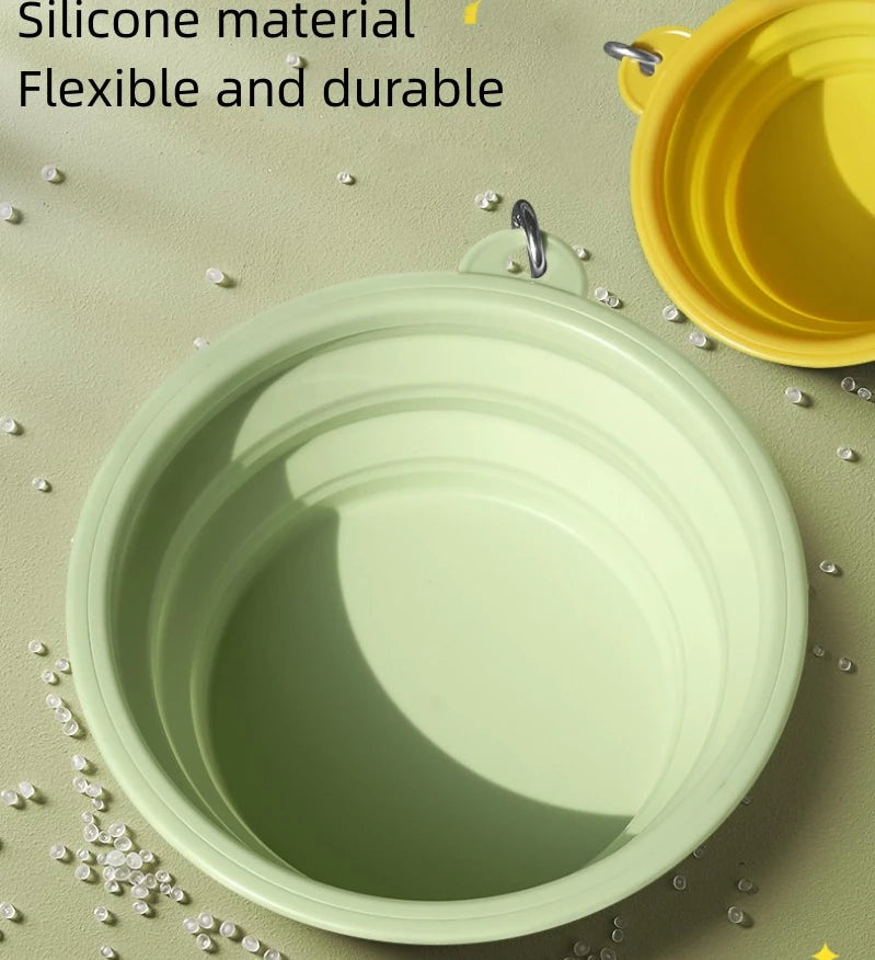 Dog Pet Folding Silicone