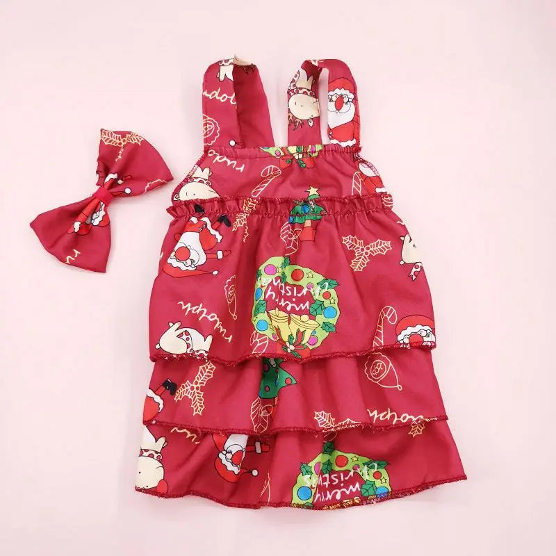 Red Skirt Costume For Cats