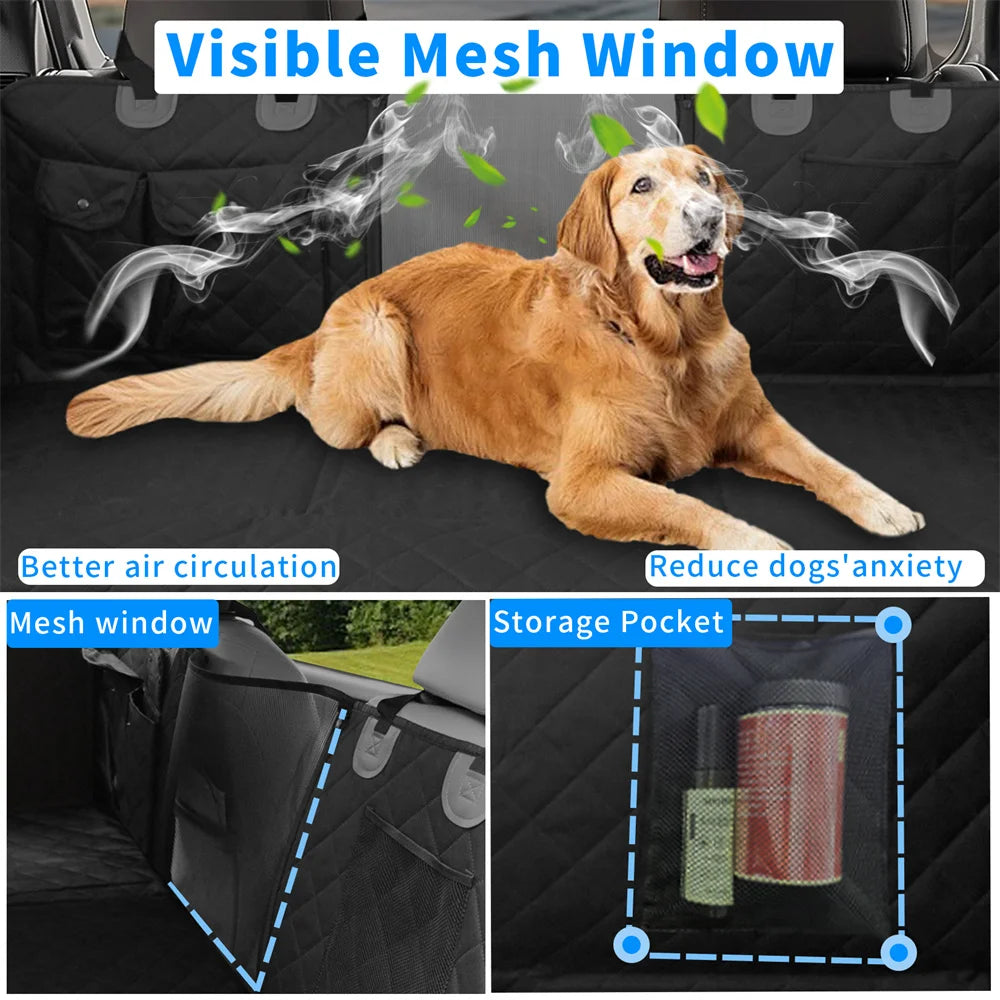 Waterproof Back Seat Cover for Pets