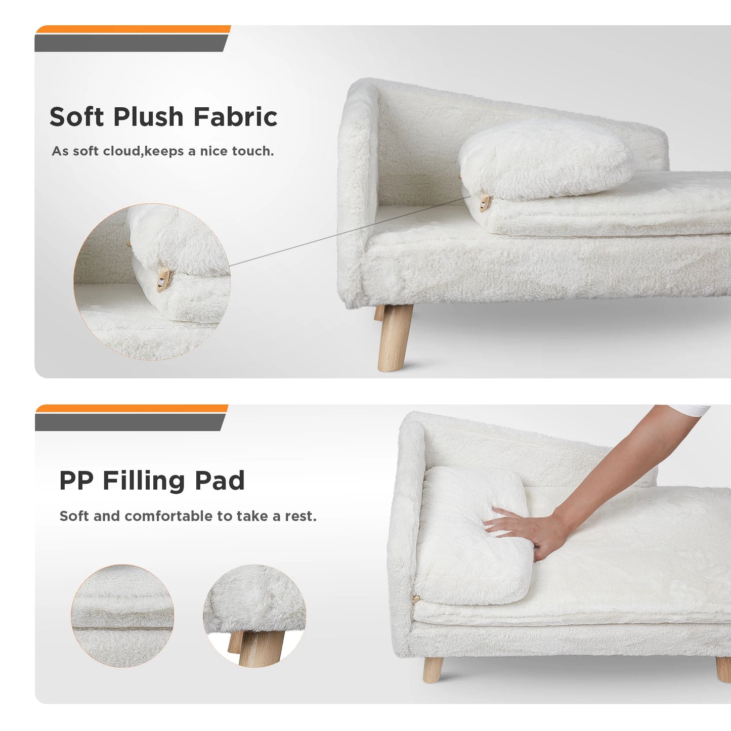 Nordic Elevated Pet Bed