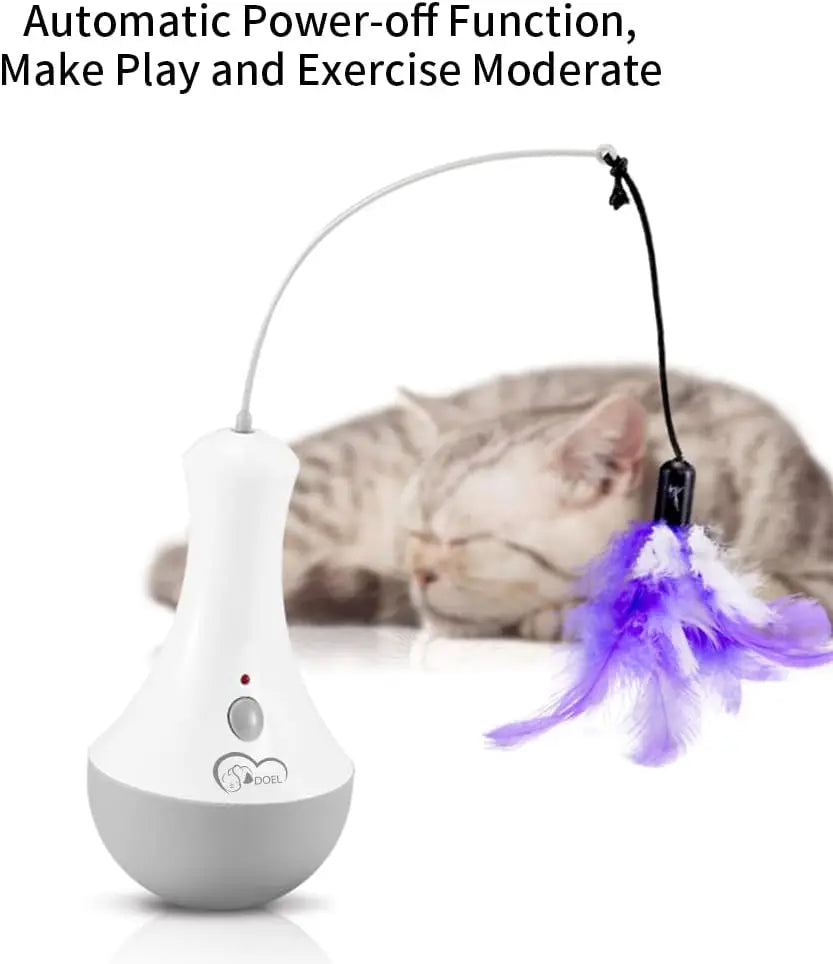 Funny Feather Kitten Teaser Toy