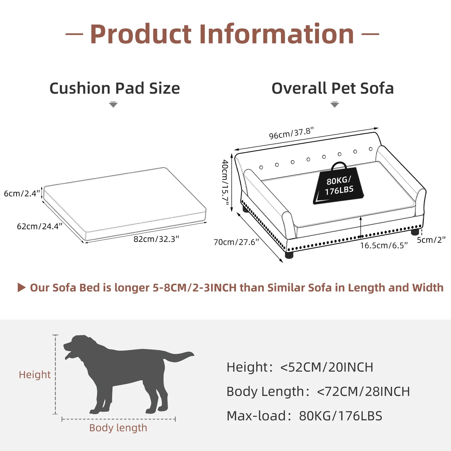 Microfiber Leather Dog Bed