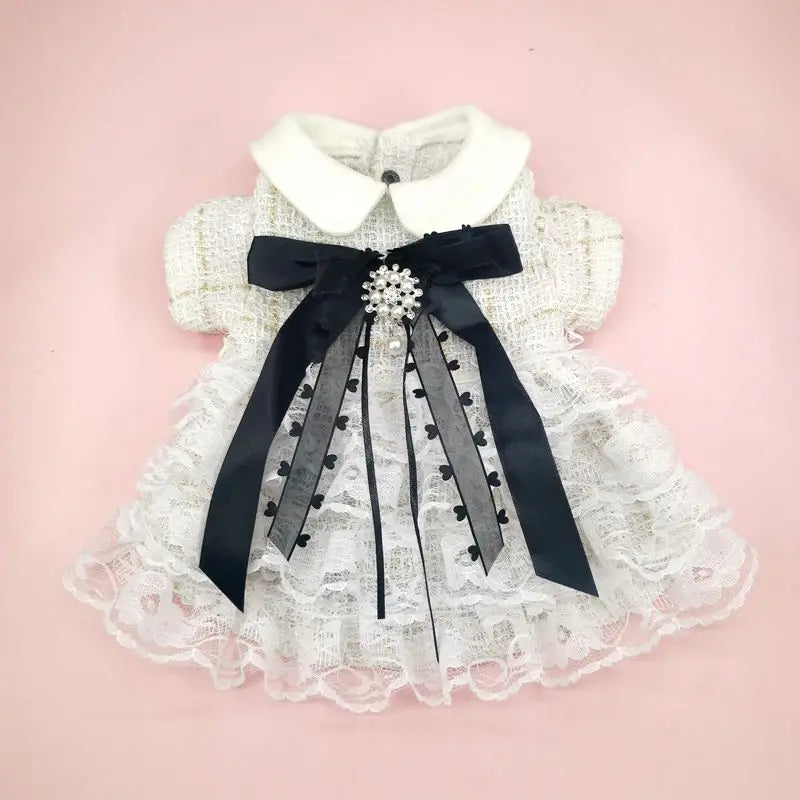 Red Skirt Costume For Cats