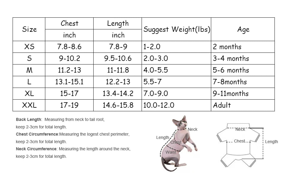 Cat Cotton Vest Cloth