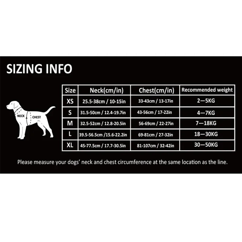 Pet Reflective Nylon Dog Harness