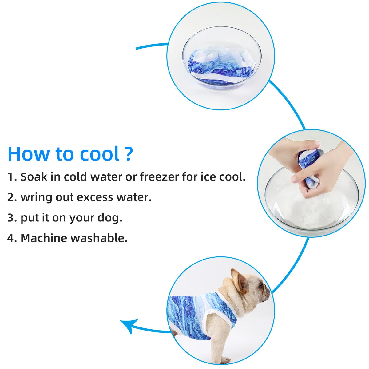 Instant Cooling Pet Clothes