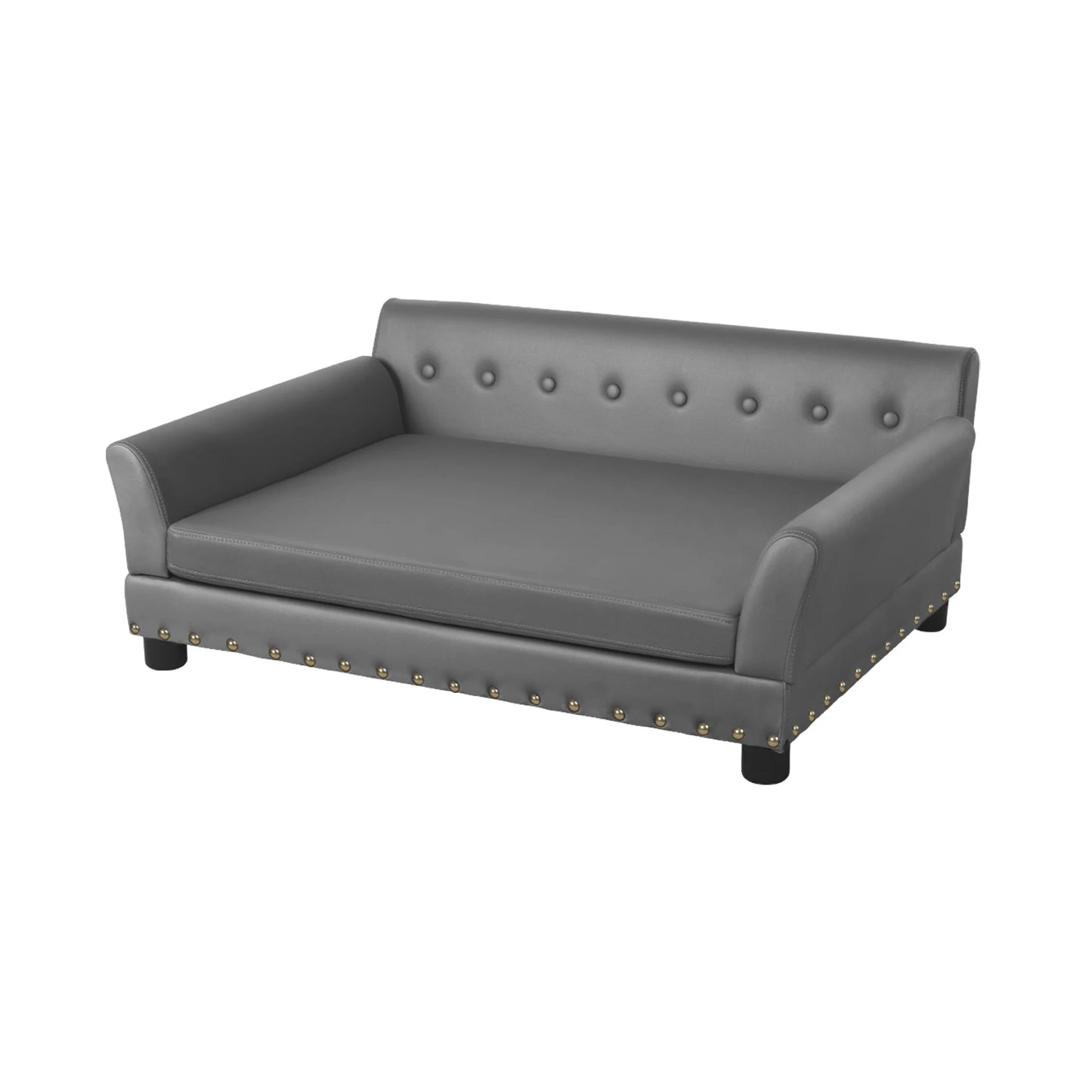 Microfiber Leather Dog Bed