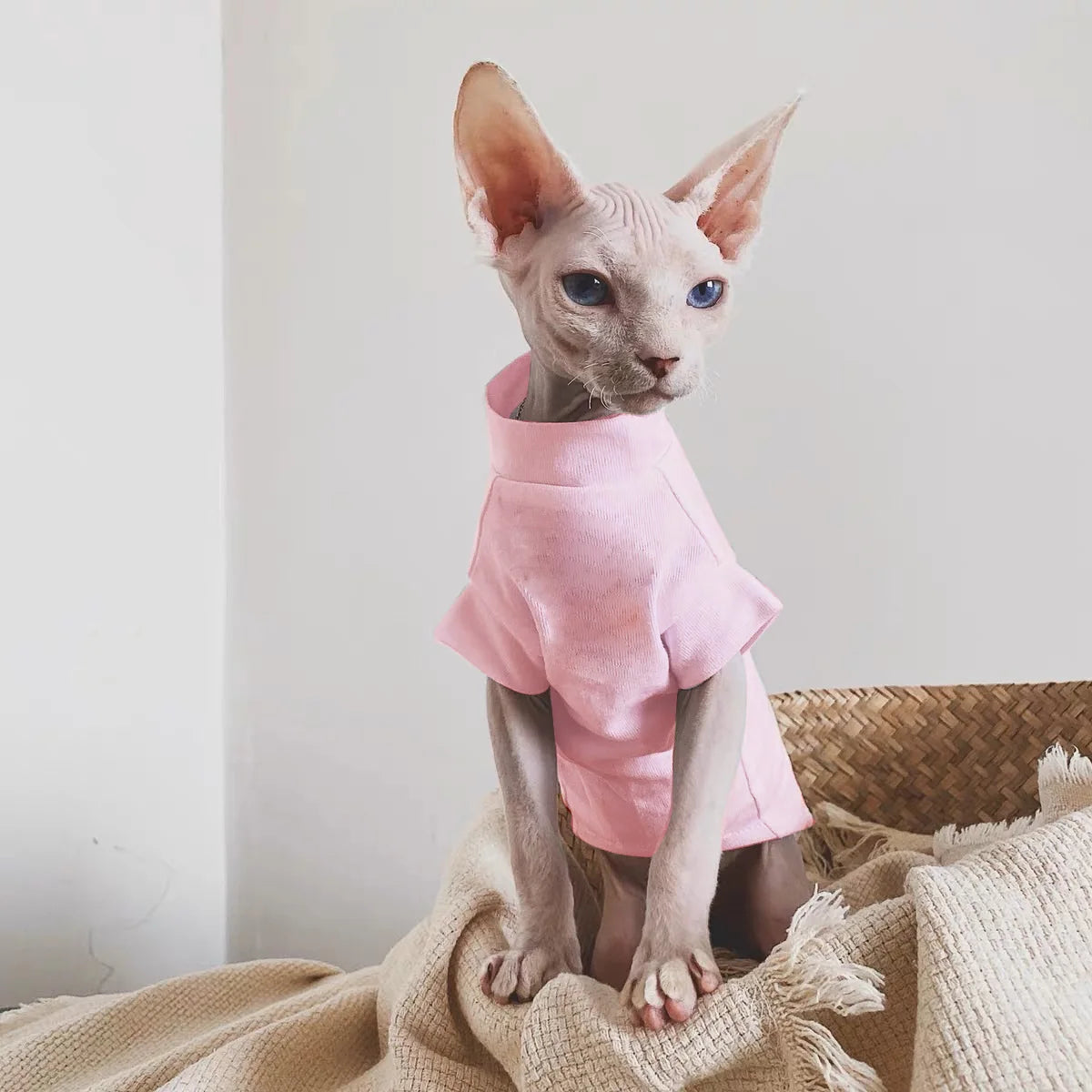 Cat Cotton Vest Cloth