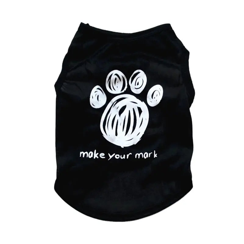 Security Written Summer Vest for Small Dogs