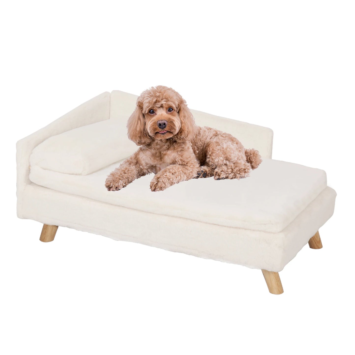 Solid Wood Elevated Pet Bed