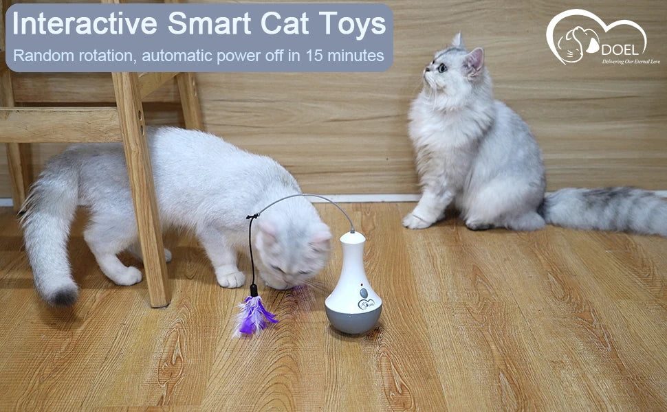 Funny Feather Kitten Teaser Toy