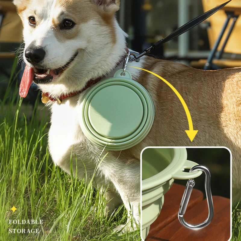 Dog Pet Folding Silicone