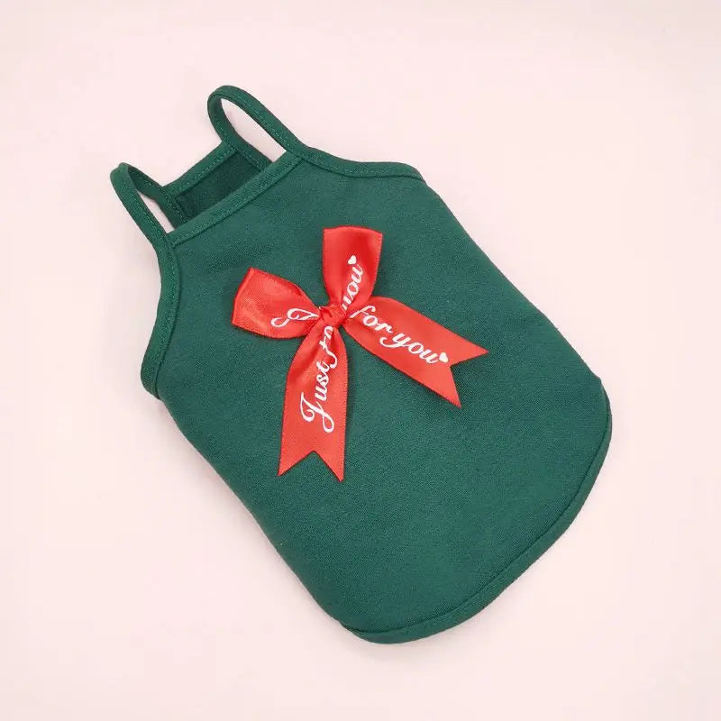 Red Skirt Costume For Cats