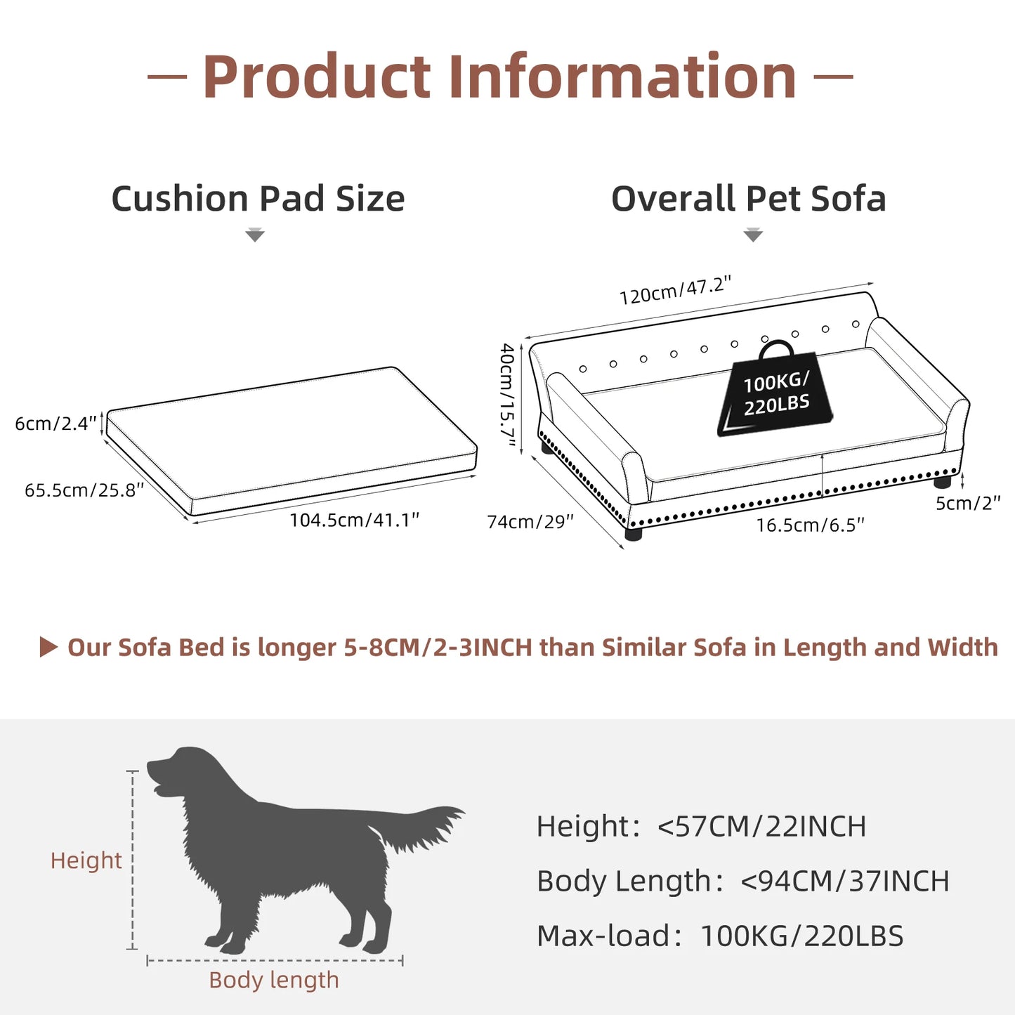 Microfiber Leather Dog Bed