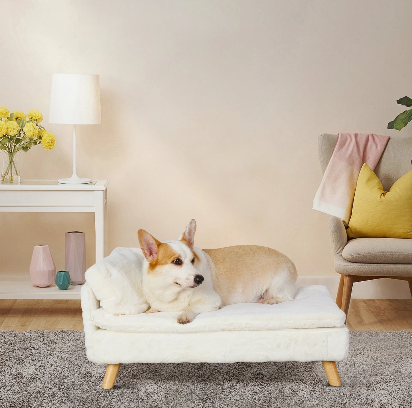 Nordic Elevated Pet Bed