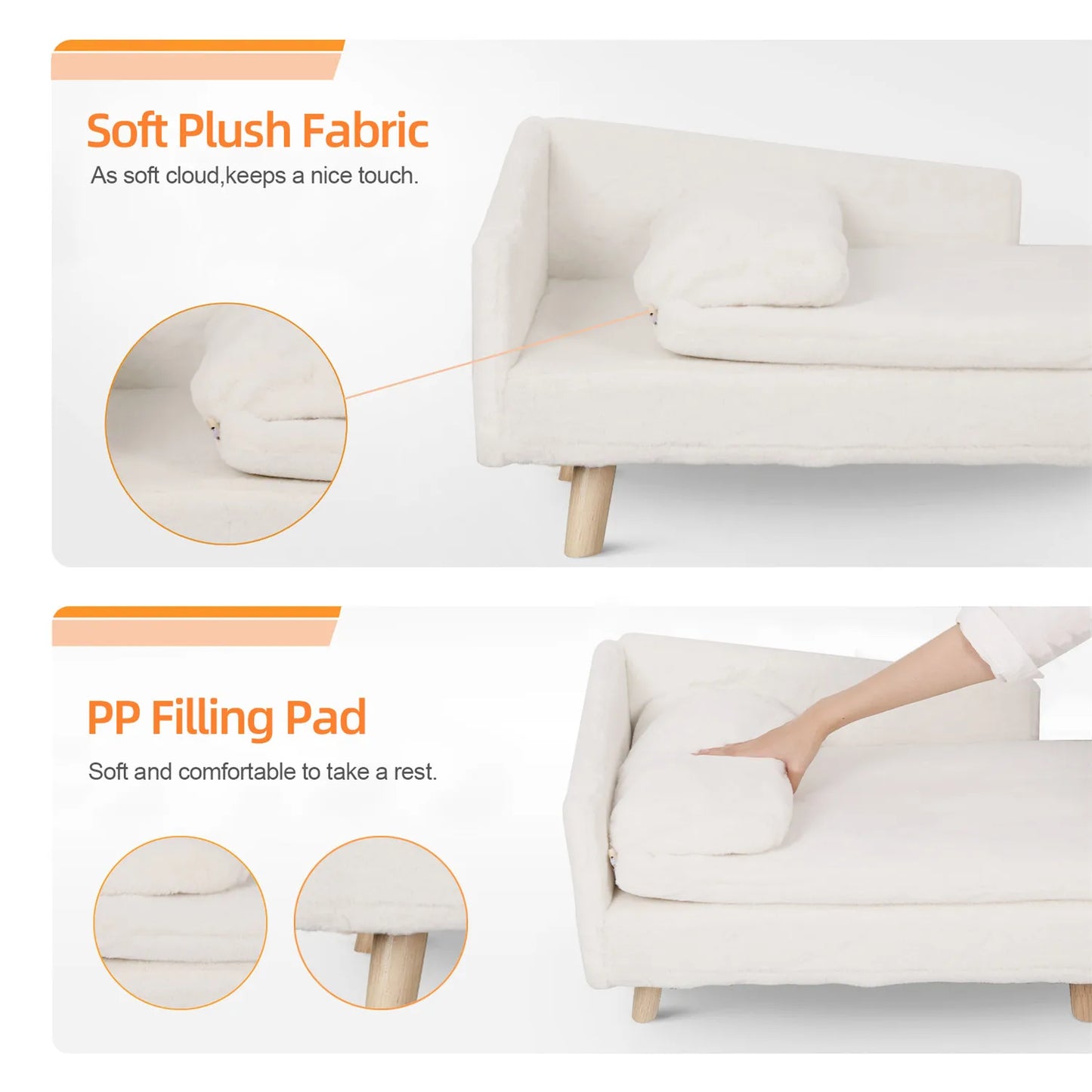 Nordic Elevated Pet Bed