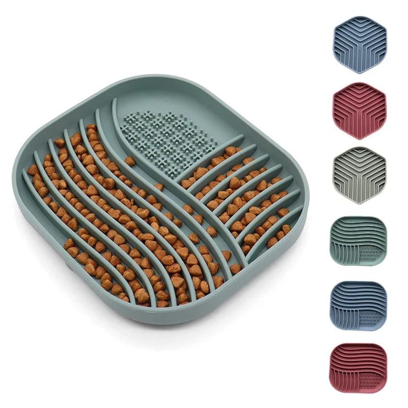 Pet Anti-choking Silicone Food Plate