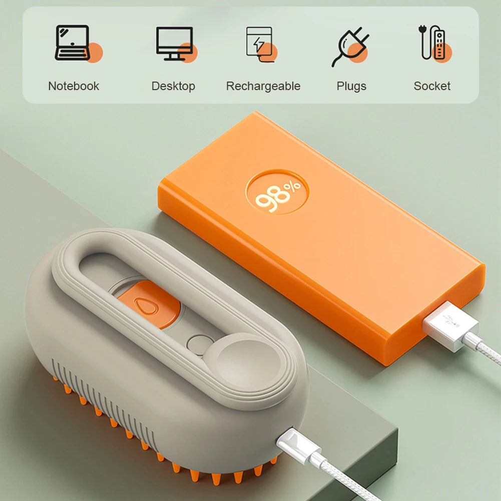 Electric Pet Cleaning Brush