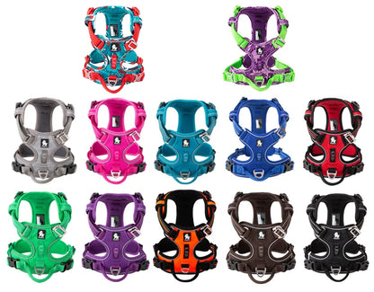 Pet Reflective Nylon Dog Harness