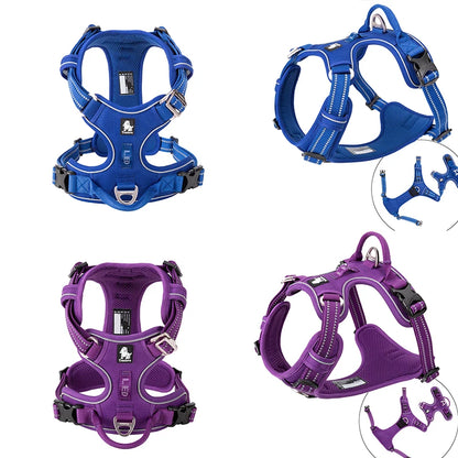 Pet Reflective Nylon Dog Harness