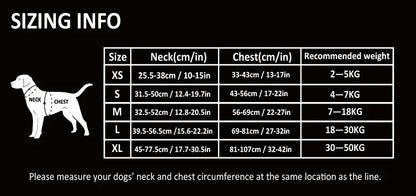 Pet Reflective Nylon Dog Harness