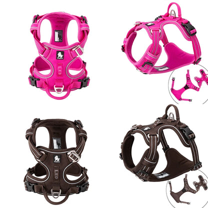 Pet Reflective Nylon Dog Harness