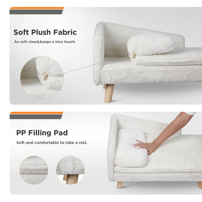 Solid Wood Elevated Pet Bed