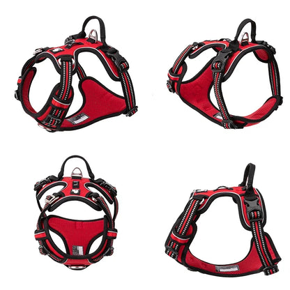 Pet Reflective Nylon Dog Harness