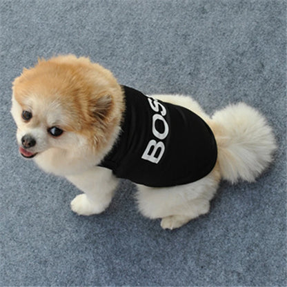Security Written Summer Vest for Small Dogs