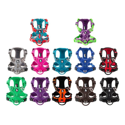 Pet Reflective Nylon Dog Harness