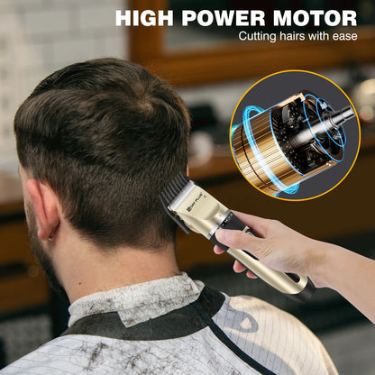 Professional Pet Hair Trimmer, Scissors, Comb Set