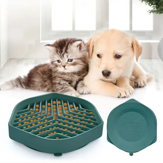 Pet Anti-choking Silicone Food Plate
